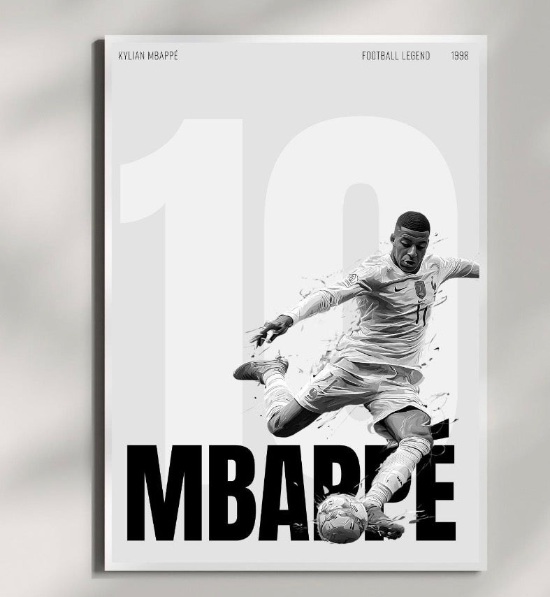 Lámina 3 Goleadores Mbappe | AS Print Studio