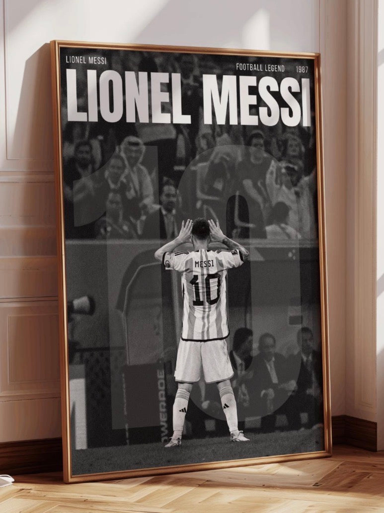 Lámina Lionel Messi 10 | AS Print Studio