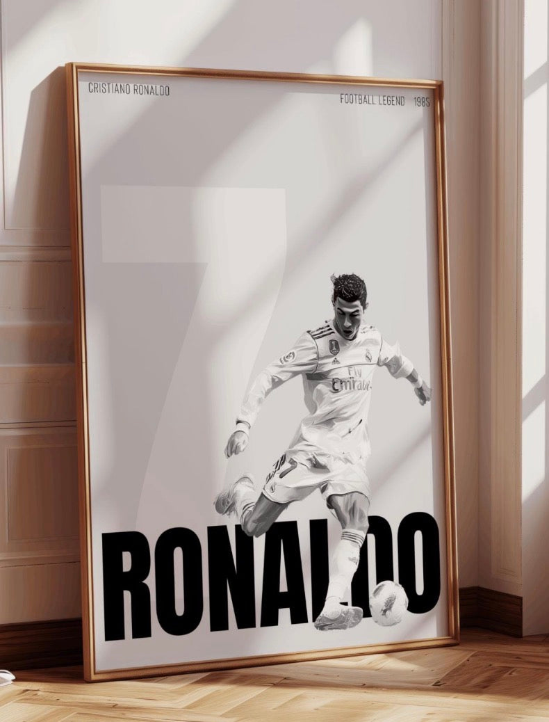 Lámina 3 Goleadores Ronaldo | AS Print Studio 
