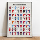 Lámina Leyends football 2 | AS Print Studio 