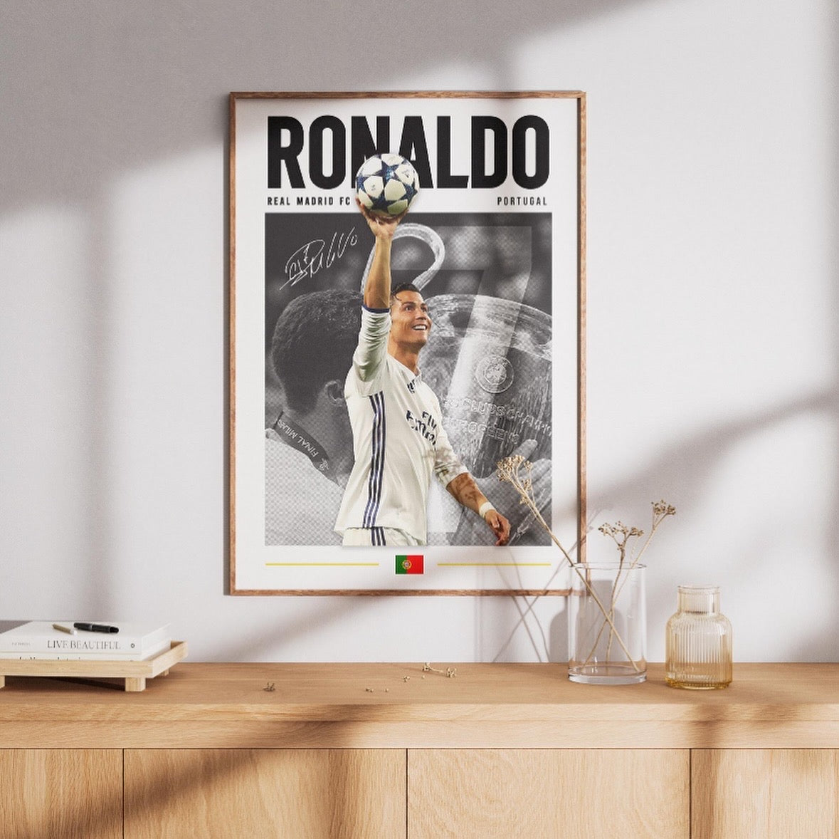 LaminaImpresaCristianoRonaldo| AS Print Studio