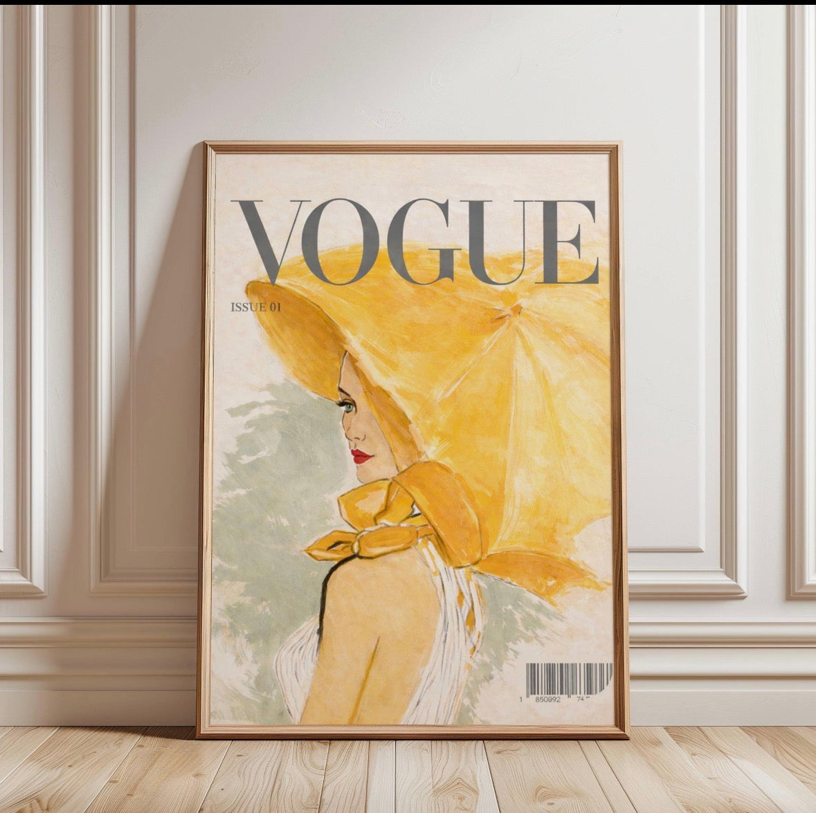 Lámina impresa Vogue. Impresión fine art - papel algodón. AS Print Studio 
