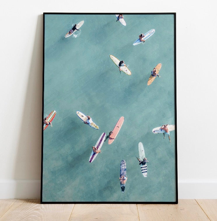 lámina impresa surfers- fine art  | AS Print Studio 